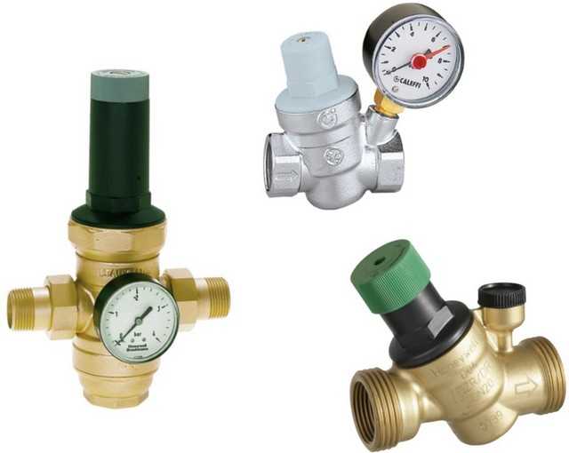 Редуктор или регулятор давления воды в системе водоснабжения для дома и квартиры