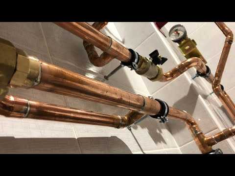 Плюсы и минусы медных труб для водопровода + пошаговая инструкция по самостоятельному монтажу системы