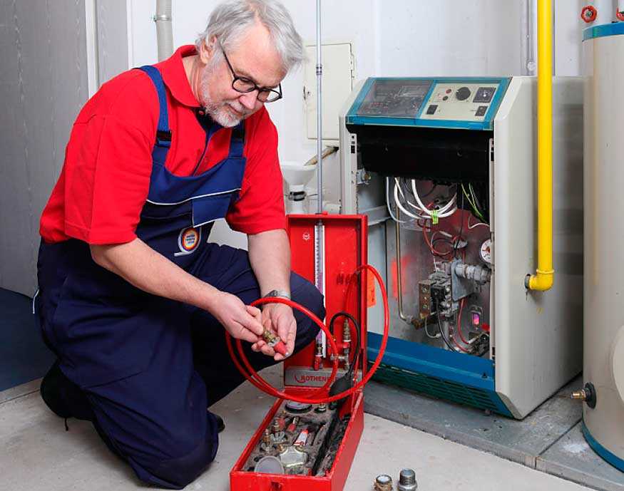 Промывка систем газового отопления: способы промывки и порядок проведения работ
