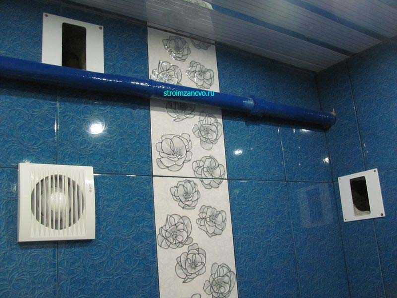Как установить вентиляцию в ванной комнате и туалете