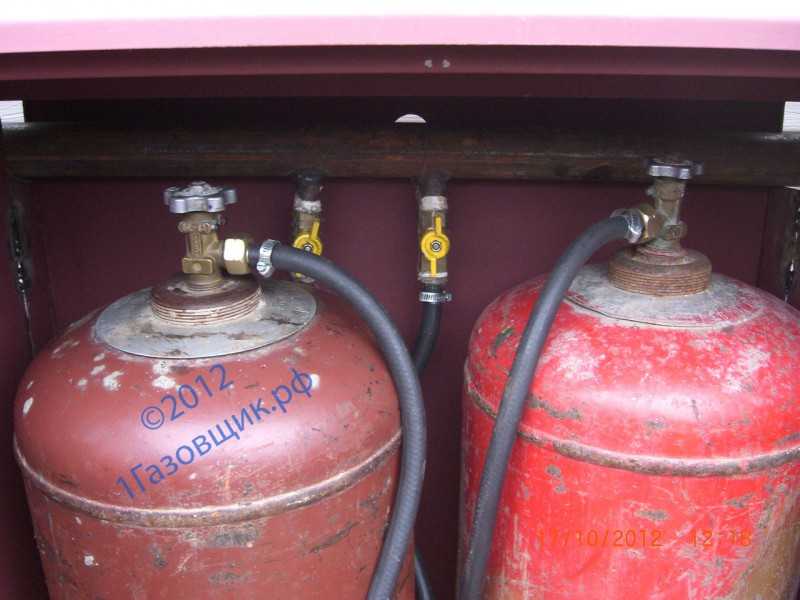 Подключение газовой плиты к баллону: установка в частном доме