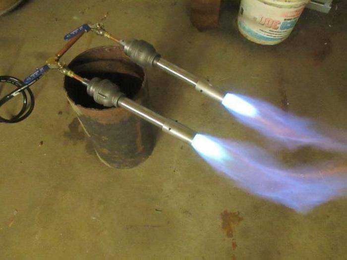 Газовая горелка своими руками для пайки: чертежи, фото и видео