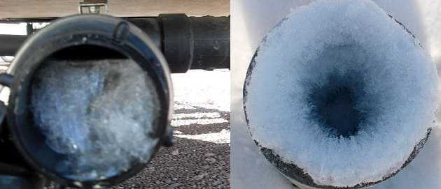 Что делать, если замерзла канализация в частном доме