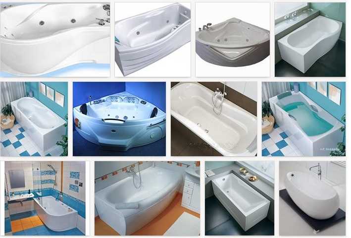 Выбор ванны: разновидности материалов изготовления